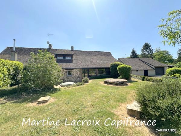 Dpt SARTHE (72), à vendre SAINT GEORGES DU ROSAY - PROPRIÉTÉ  P7 de 163 m² - Terrain de 3,04 Ha