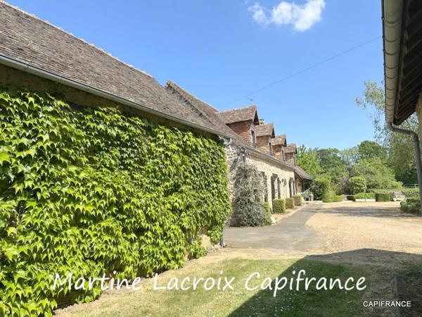 Dpt SARTHE (72), à vendre SAINT GEORGES DU ROSAY - PROPRIÉTÉ  P7 de 163 m² - Terrain de 3,04 Ha