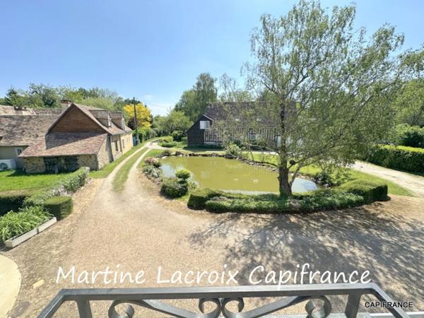 Dpt SARTHE (72), à vendre SAINT GEORGES DU ROSAY - PROPRIÉTÉ  P7 de 163 m² - Terrain de 3,04 Ha