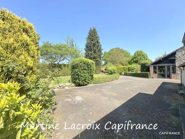 Dpt SARTHE (72), à vendre SAINT GEORGES DU ROSAY - PROPRIÉTÉ  P7 de 163 m² - Terrain de 3,04 Ha