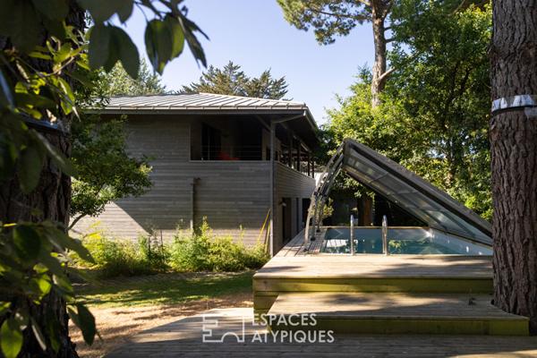 Villa d’architecte confidentielle au coeur du Cabellou