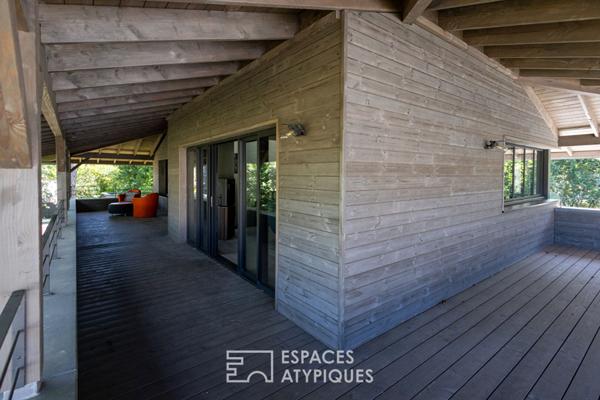 Villa d’architecte confidentielle au coeur du Cabellou