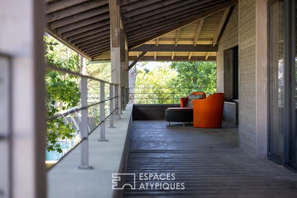 Villa d’architecte confidentielle au coeur du Cabellou