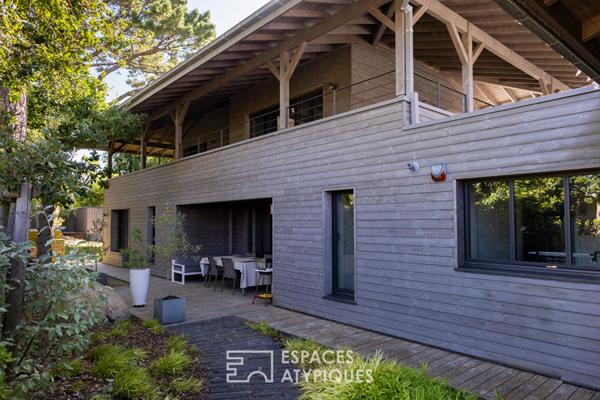 Villa d’architecte confidentielle au coeur du Cabellou