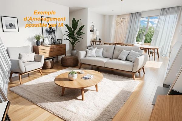 Pavillon Type 4 - Terrain de 900m2 - Garage