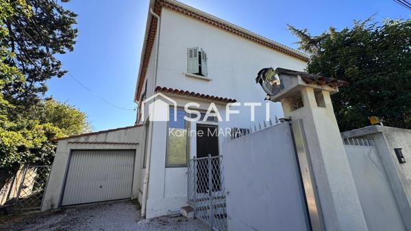 13400 - AUBAGNE - Maison de 223 m2 avec 4 chambres, 1 garage et 3 garages loués !