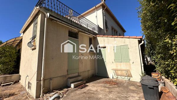 13400 - AUBAGNE - Maison de 223 m2 avec 4 chambres, 1 garage et 3 garages loués !
