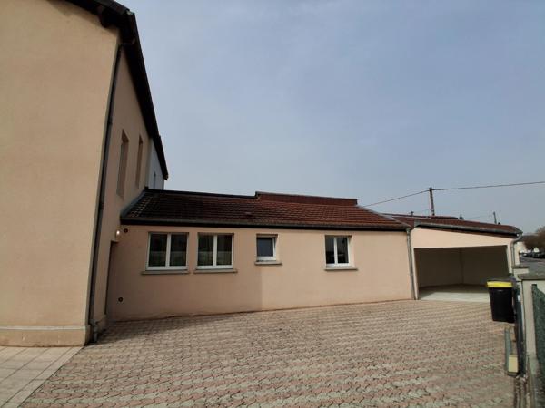 Maison F6 habitable à Woippy village avec garage et jardin