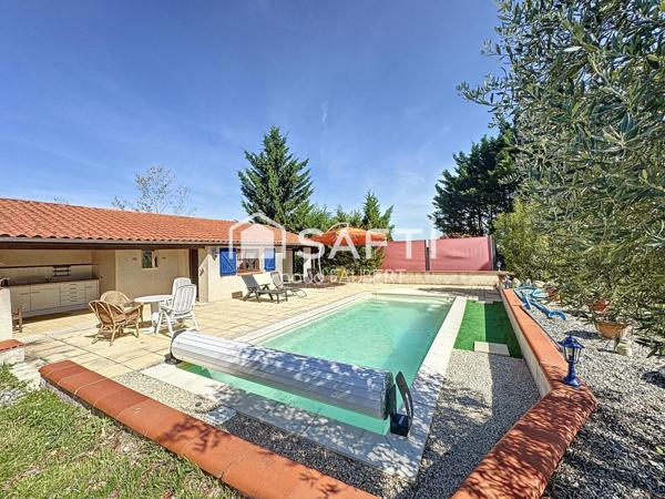 Villa T6 avec pool house face aux Pyrénées