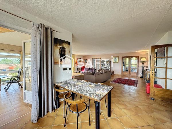 Villa T6 avec pool house face aux Pyrénées