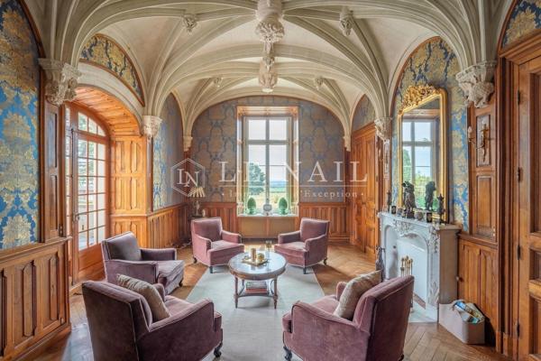 Elégant château XIXe en région du Layon - Sud Angers