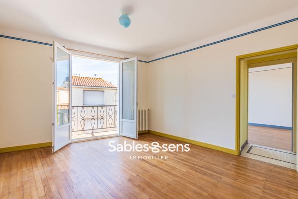 Maison T5 à rénover avec garage dans le bourg d’Olonne-sur-Mer