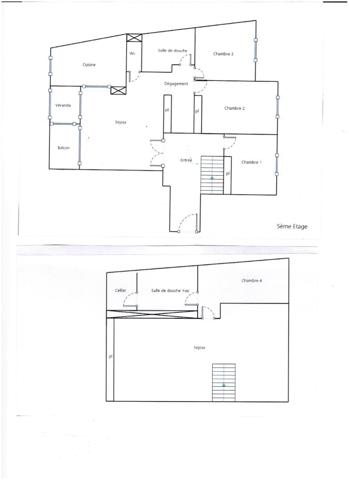 BRON PLEIN CENTRE APPARTEMENT DUPLEX 136 M² CARREZ