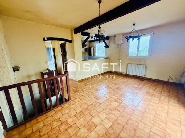 Maison T4 à fort potentiel