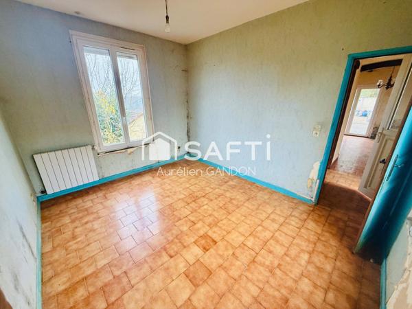 Maison T4 à fort potentiel