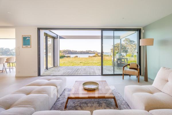 Maison contemporaine avec vue à 180 ° sur le Golfe du Morbihan - Arzon