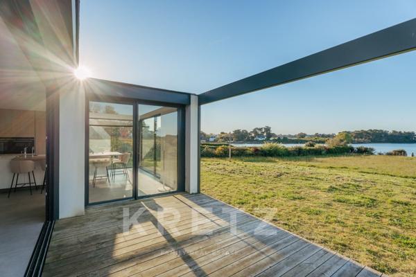 Maison contemporaine avec vue à 180 ° sur le Golfe du Morbihan - Arzon