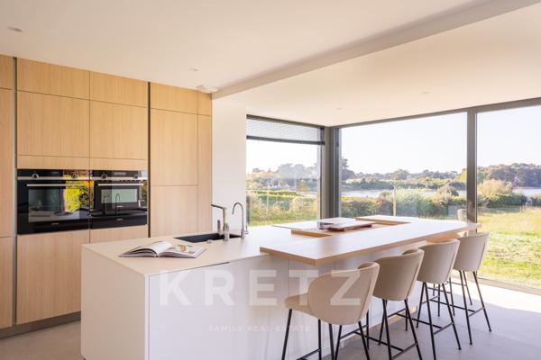 Maison contemporaine avec vue à 180 ° sur le Golfe du Morbihan - Arzon
