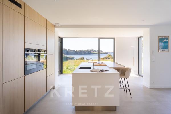 Maison contemporaine avec vue à 180 ° sur le Golfe du Morbihan - Arzon