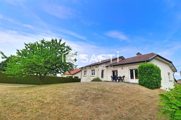 Maison Individuelle plain- pied avec sous-sol complet de 135m2 hab
