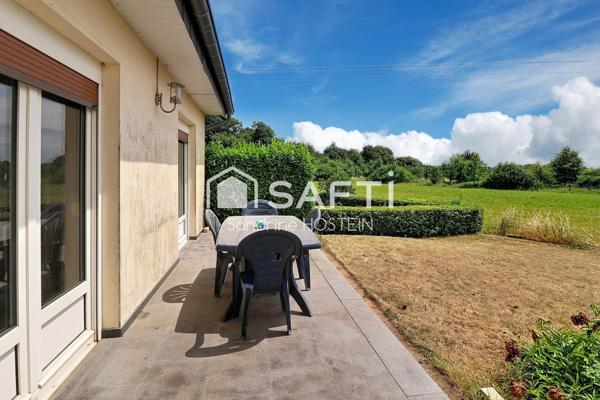 Maison Individuelle plain- pied avec sous-sol complet de 135m2 hab