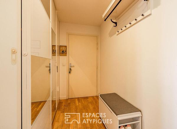 Duplex et terrasse plein ciel avec vue dégagée