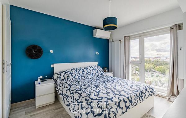 Duplex et terrasse plein ciel avec vue dégagée