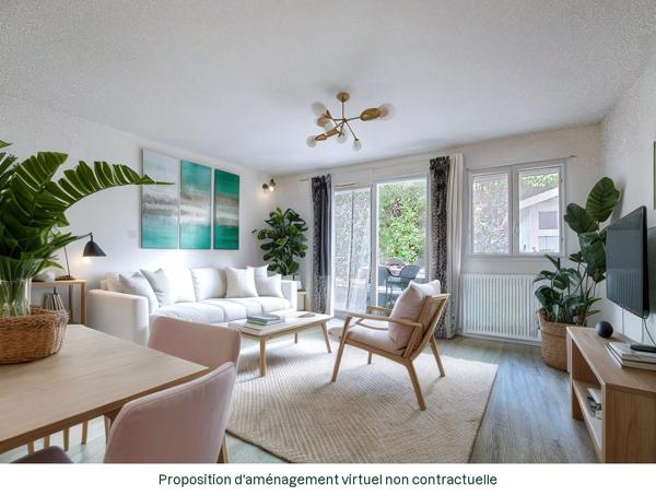A VENDRE - SEYSSES - Maison T3 de 63m² avec jardin et abris voiture