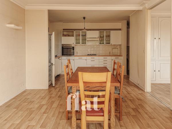 Nantes -Eraudière/Ransay - vue Erdre - T4 de 115m2- dernier étage- 3 chambres - 2 stationnements