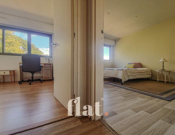 Nantes -Eraudière/Ransay - vue Erdre - T4 de 115m2- dernier étage- 3 chambres - 2 stationnements