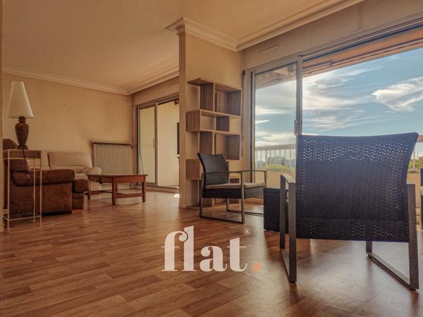 Nantes -Eraudière/Ransay - vue Erdre - T4 de 115m2- dernier étage- 3 chambres - 2 stationnements