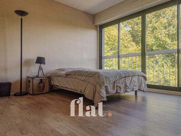 Nantes -Eraudière/Ransay - vue Erdre - T4 de 115m2- dernier étage- 3 chambres - 2 stationnements