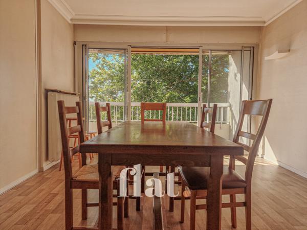 Nantes -Eraudière/Ransay - vue Erdre - T4 de 115m2- dernier étage- 3 chambres - 2 stationnements