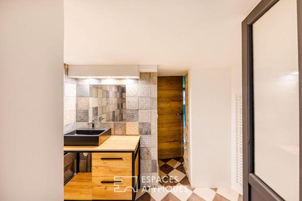 Maison de village de caractère et son studio indépendant au coeur de Bouafle