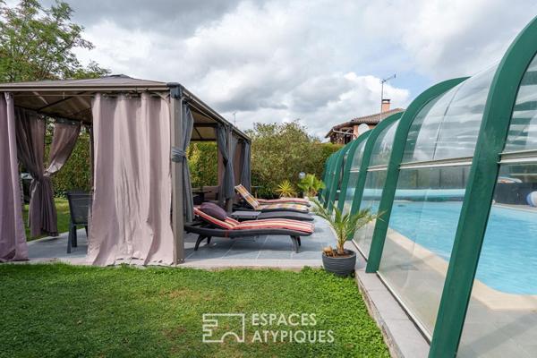 Maison bourgeoise de 1905 avec piscine et jardin