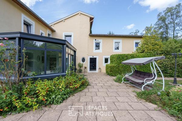 Maison bourgeoise de 1905 avec piscine et jardin