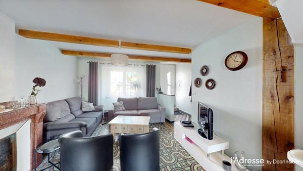 Axe LIMOUX CARCASSONNE MAISON 3 CHAMBRES AVEC COUR.