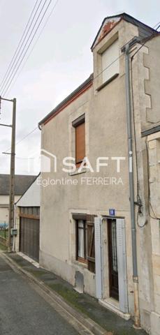 ISSOUDUN, MAISON T4 AVEC GARAGE ET JARDIN.