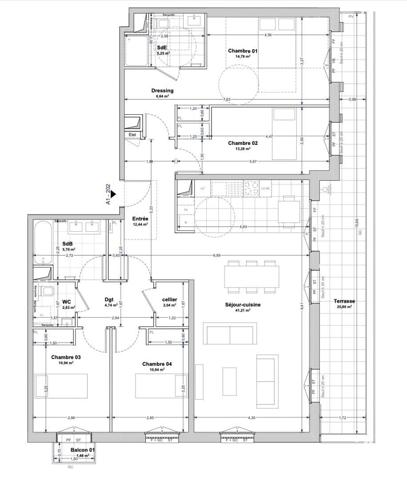 Appartement à vendre 5 pièces 130 m² La Rochelle