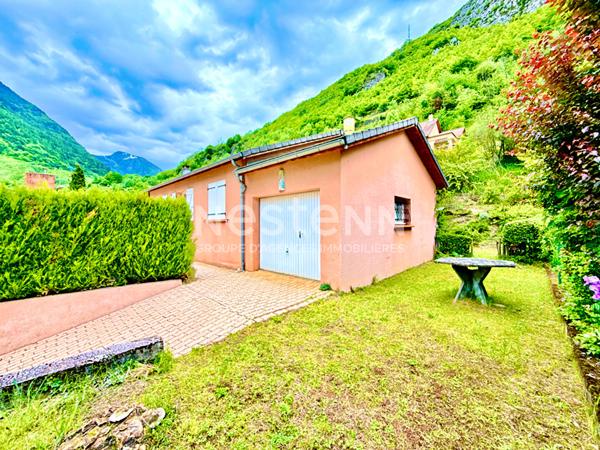 A VENDRE : MAISON T4 PP AVEC JARDIN ET GARAGE AVEC VUE SUR LES MONTAGNES