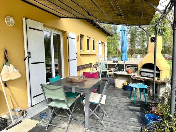 Plain-pied avec 1 ha de terrain – +140 m² utiles – jardin clôturé