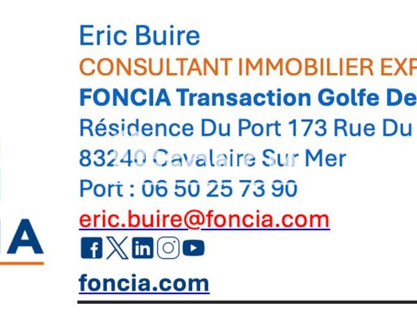 À vendre Local commercial 160 m² - Cavalaire-sur-mer 83240