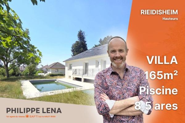 VILLA au calme 4 chambres, 3 Salles d'eau, piscine