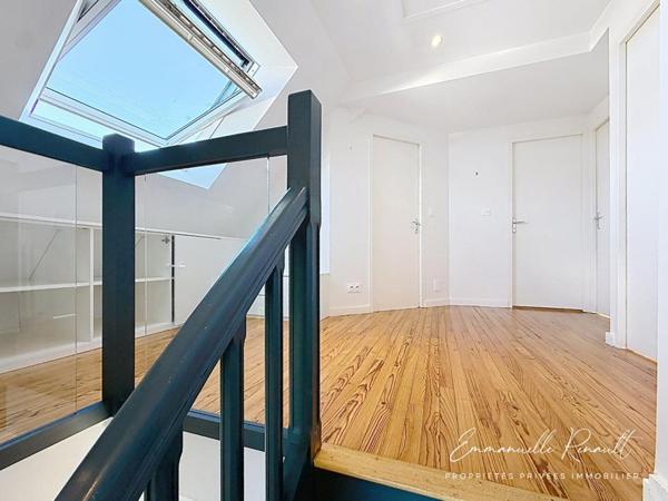 Élégante maison de 136 m² (144 m² au sol), avec vie de plain-pied et jardin. Quartier Sacré Coeur · Stade Becel · Vannes