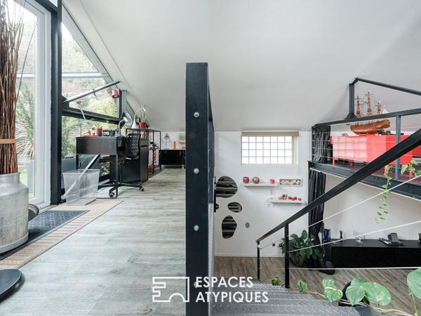 Loft avec terrasse