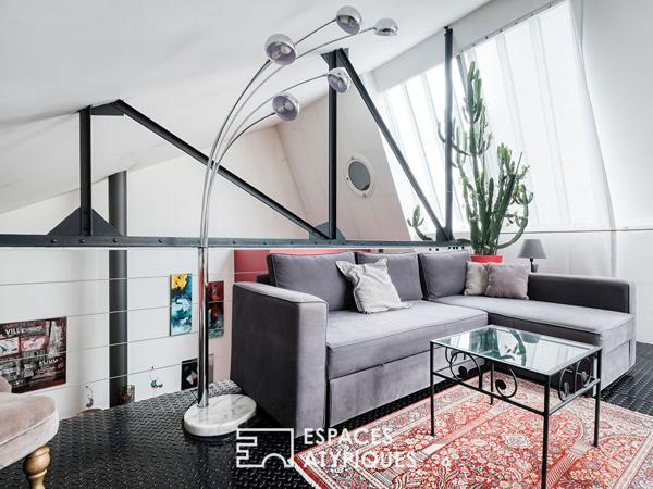 Loft avec terrasse