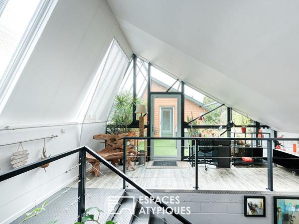 Loft avec terrasse