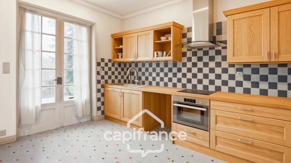 Maison à vendre 4 pièces SIORAC EN PERIGORD, sous-sol de 100m² exploitable  jardin 1933m².