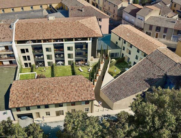 Pertuis, centre ville, Appartement T3 neuf avec jardin, et garage.