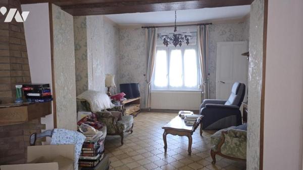 Maison individuelle semi plain-pied 107 m² habitable à rénover – secteur recherché proche golf